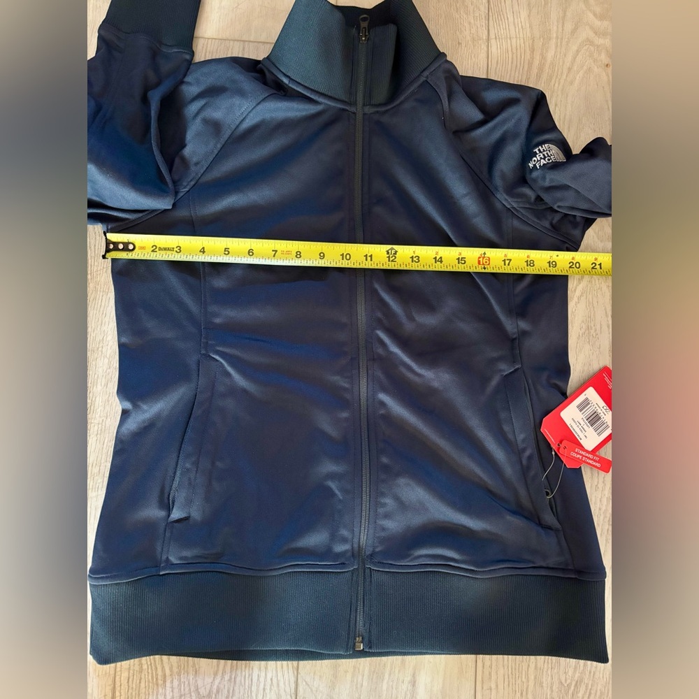 NWT North Face Women’s Tech Full Zip Fleece Jacket - L - Urban Navy - Picture 13 of 16